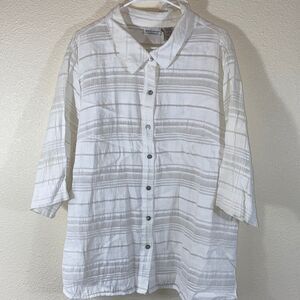 WHITE STAG WOMENS PLUS BLOUSE SIZE 22W/24W